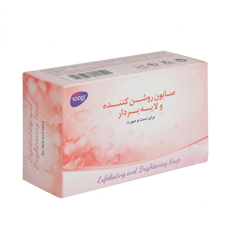 صابون روشن کننده و لایه بردار(پک ۳عددی)